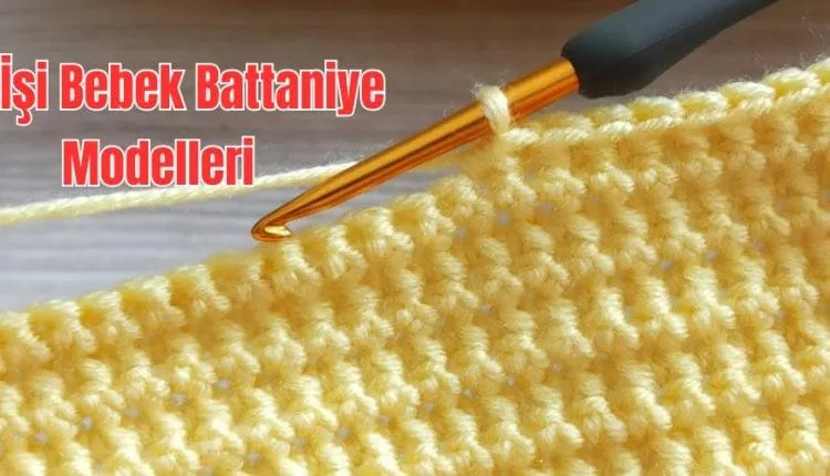 Tığ İşi Bebek Battaniye Modelleri