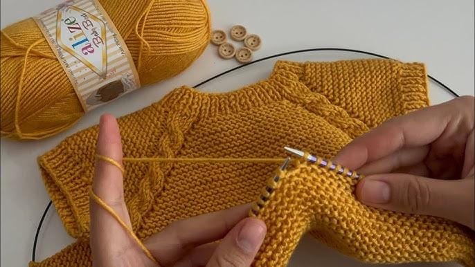 Dikişsiz Bebek Yelek Modelleri: Kolay, Şık ve Pratik Örgü Rehberi 4 1 YUMAKTAN 1 BEBEK YELEĞİ YAPIMI ÇOK KOLAY DİKİŞSİZ BEBEK YELEĞİ
