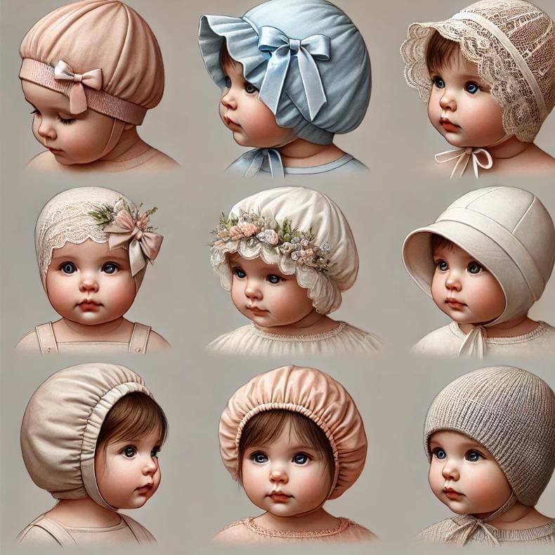 Bebek Bonesi Rehberi: Modeller, Seçim İpuçları ve Yapımı 1 Bebek Bonesi Rehberi