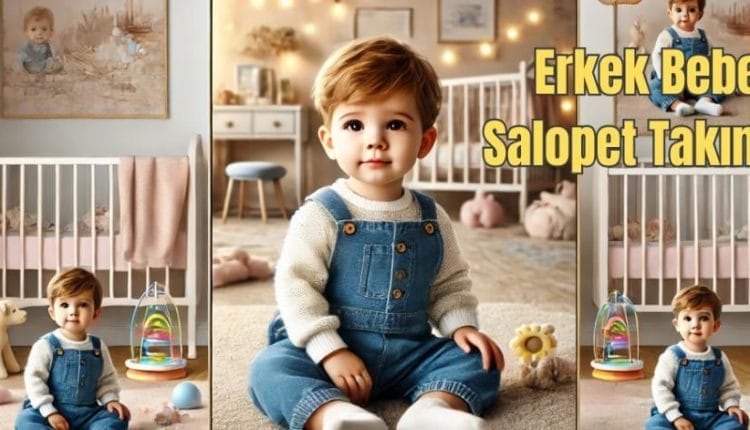 Erkek Bebek Salopet Takımları
