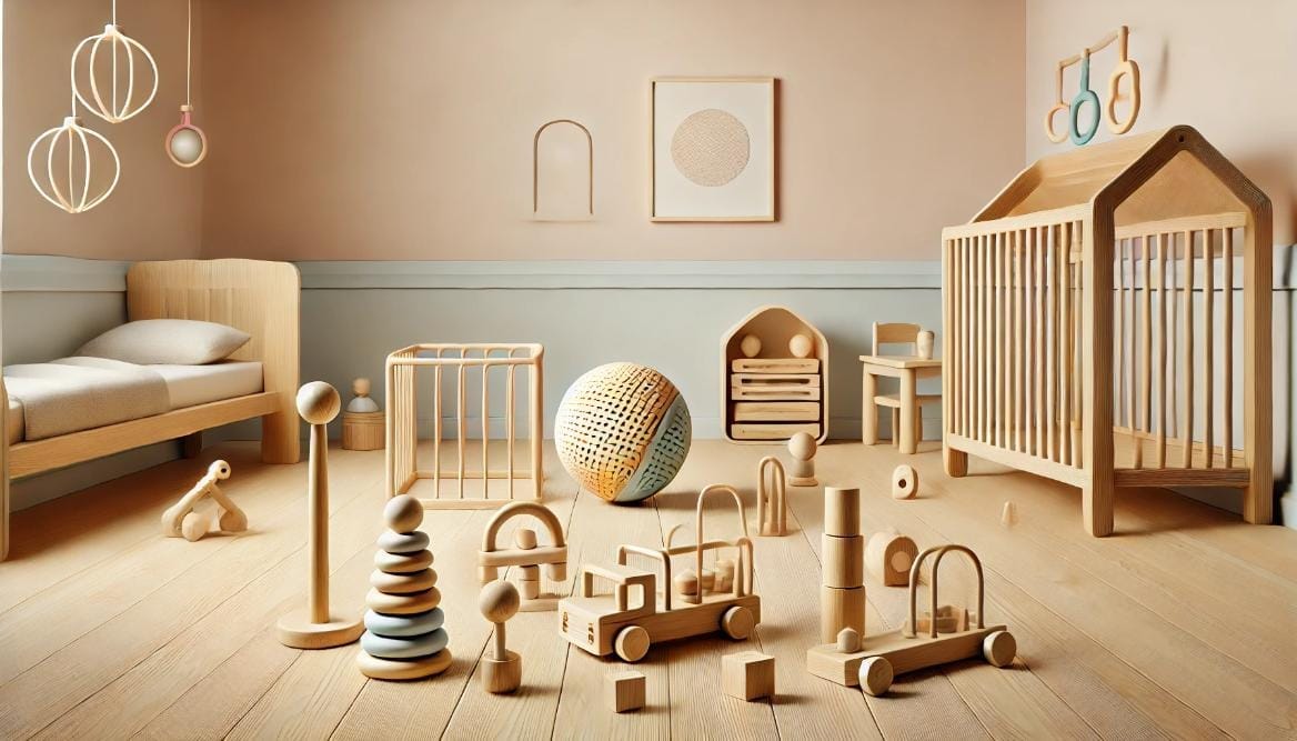 Montessori Yatakları, Kitaplıkları ve Oyuncakları
