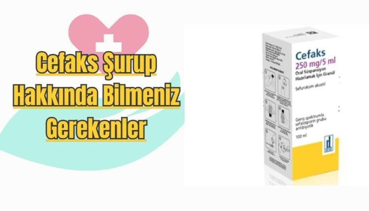 Cefaks Şurup