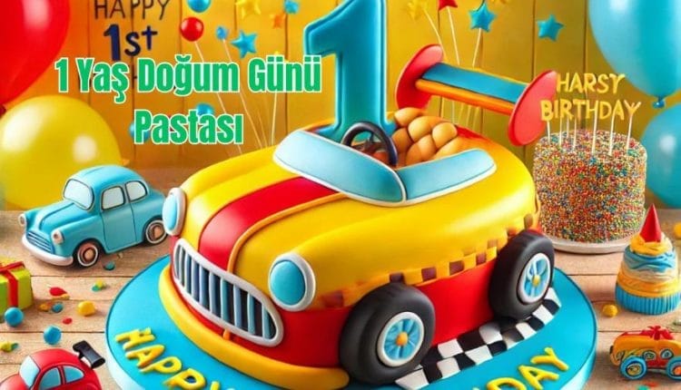 1 Yaş Doğum Günü Pastası