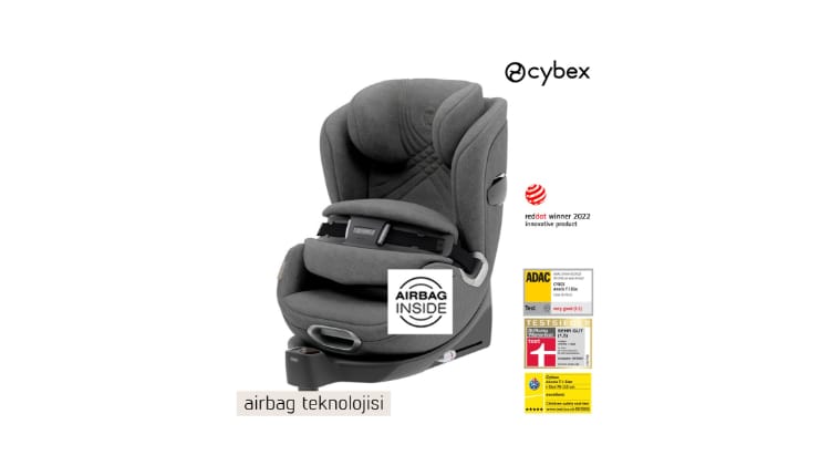 En İyi Bebek Oto Koltukları 2025 6 Cybex ADAC'lı Anoris T i-size Airbag li Bebek Çocuk Oto Koltuğu 9-21 kg