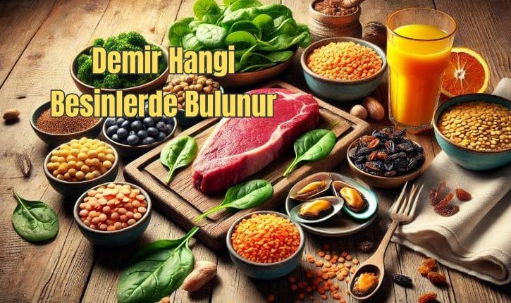 .Demir Hangi Besinlerde Bulunur
