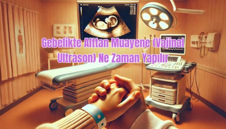 Gebelikte Alttan Muayene (Vajinal Ultrason) Ne Zaman Yapılır