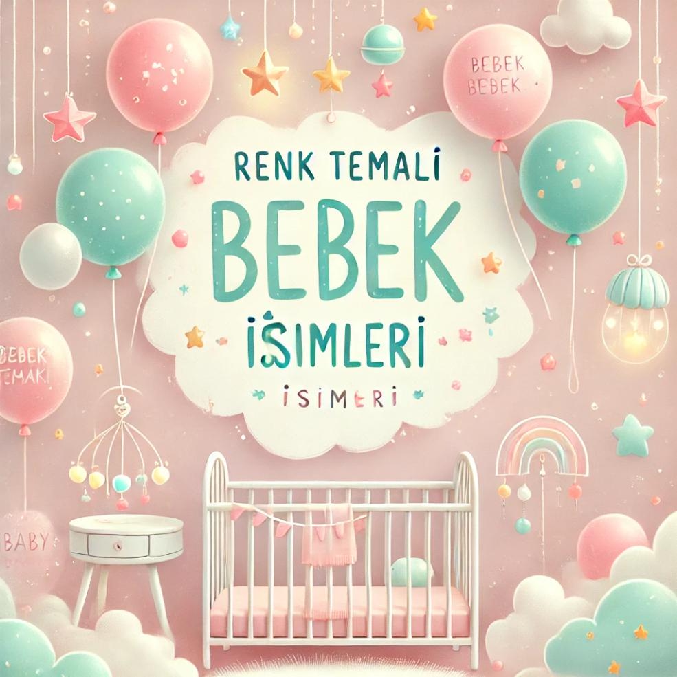 Renk Temalı Bebek İsimleri: Anlamlı ve Modern Seçimler 3 Renk Temalı Bebek İsimleri
